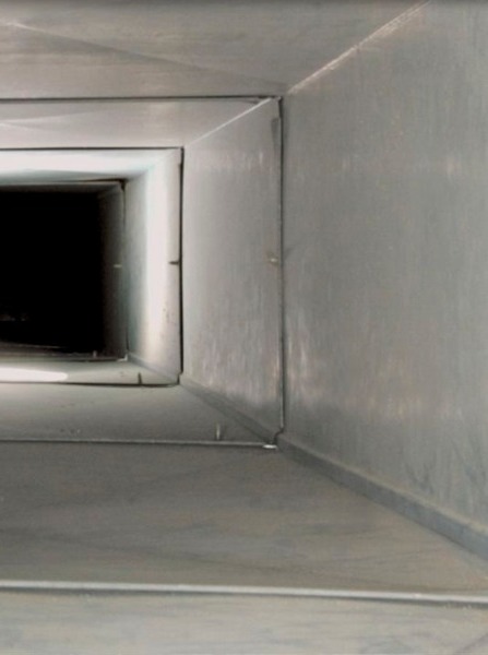 Clean duct after cleaning